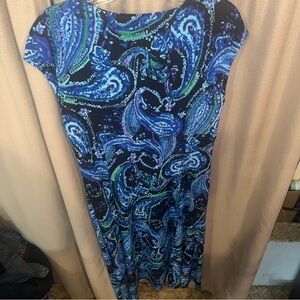 Chaps Ralph Lauren dress short sleeve size medium